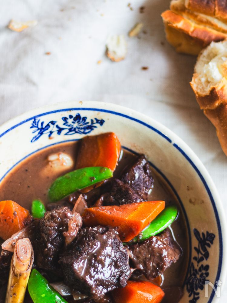 器に盛られたボーコー