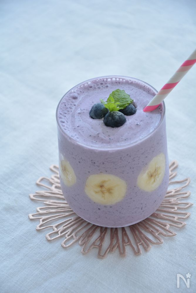 ブルーベリースムージー