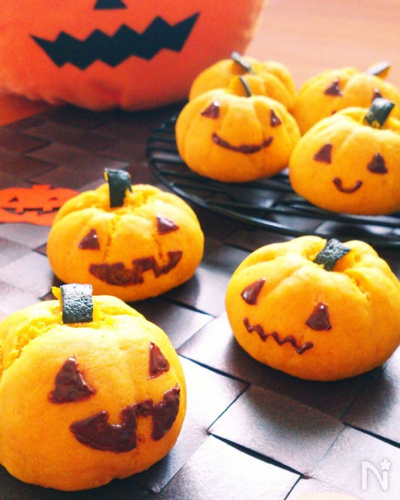 ハロウィンにも簡単かぼちゃスコーン。