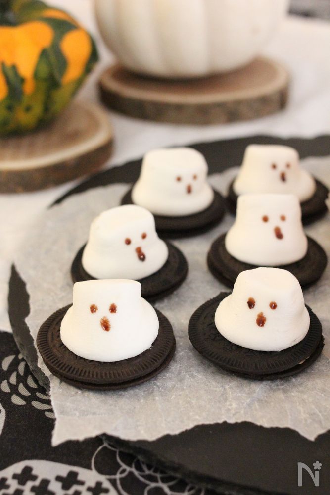 簡単すぎてごめんなさいおばけクッキー