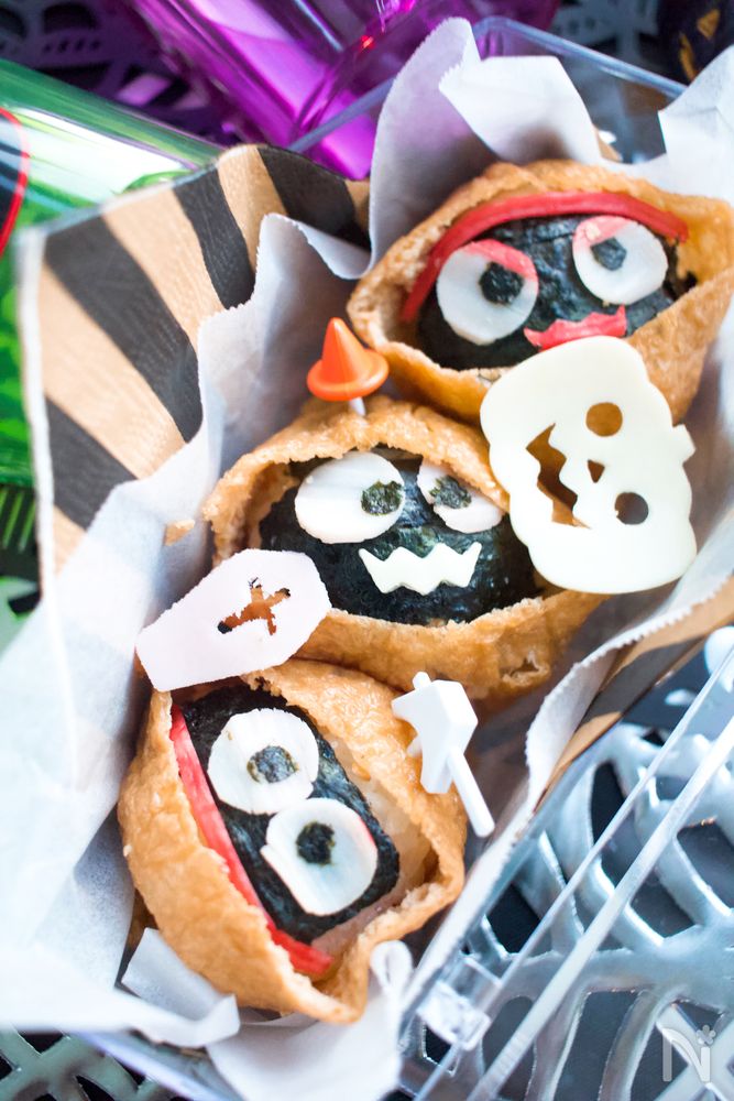 簡単ハロウィンいなり寿司