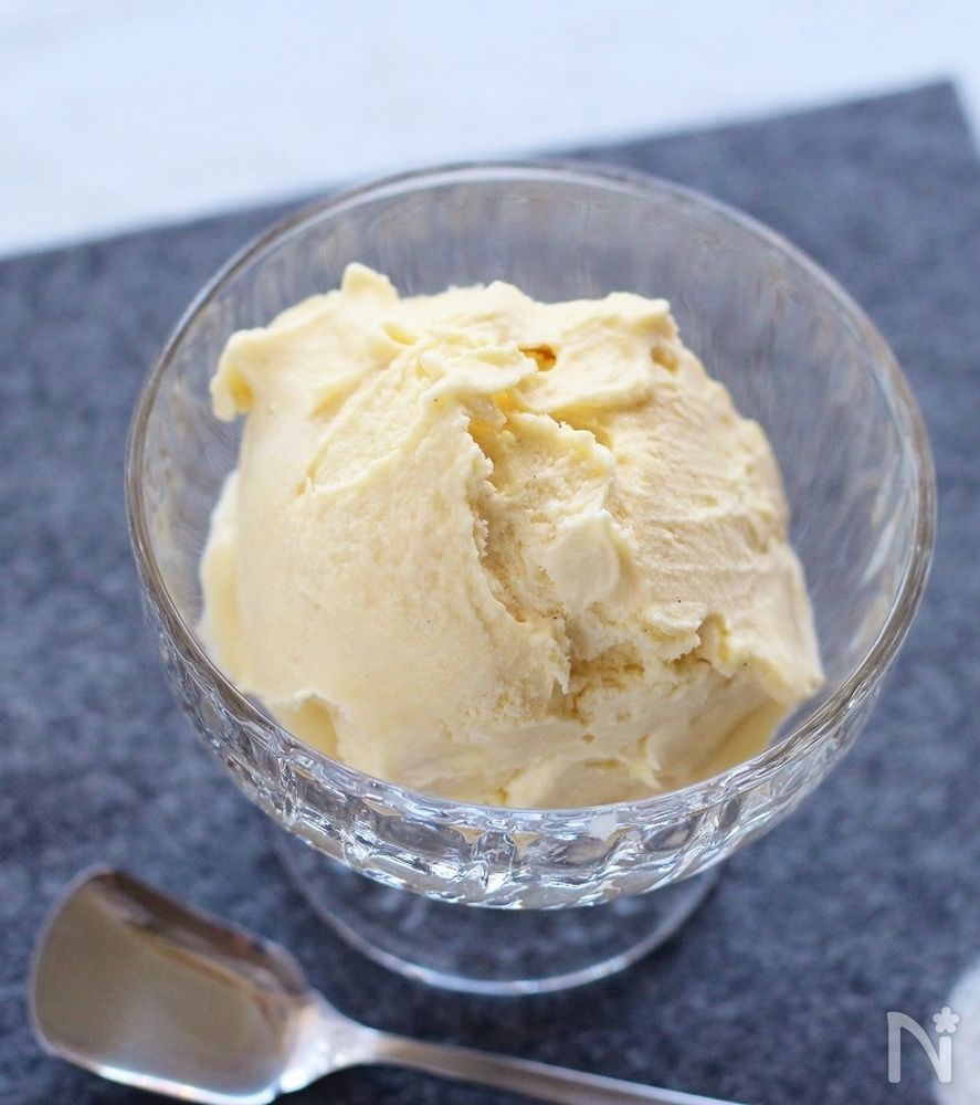 おせちをリメイク栗きんとんで簡単マロンアイス