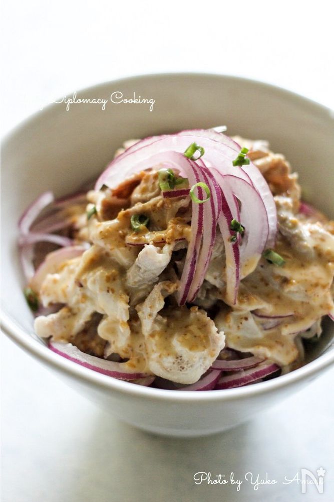 ほのかに生姜香る豚しゃぶのっけひやむぎ