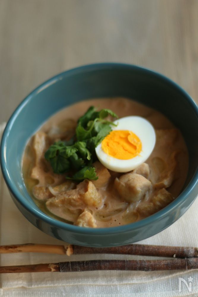 ピーナッツバター風味ミルクそうめん